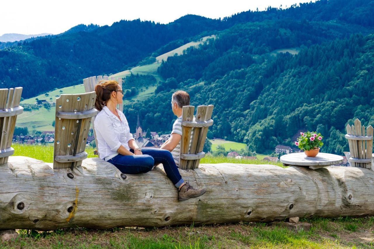 Ferienwohnung Mit Komfort Oberharmersbach Buitenkant foto