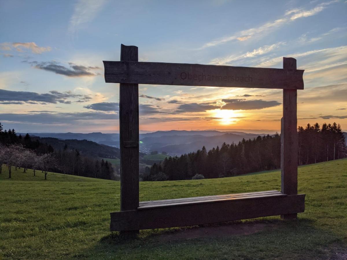 Ferienwohnung Mit Komfort Oberharmersbach Buitenkant foto