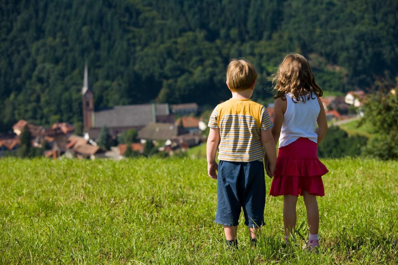 Ferienwohnung Mit Komfort Oberharmersbach Buitenkant foto